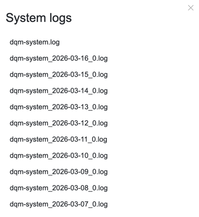 logsDownloadModal logsDownloadModal